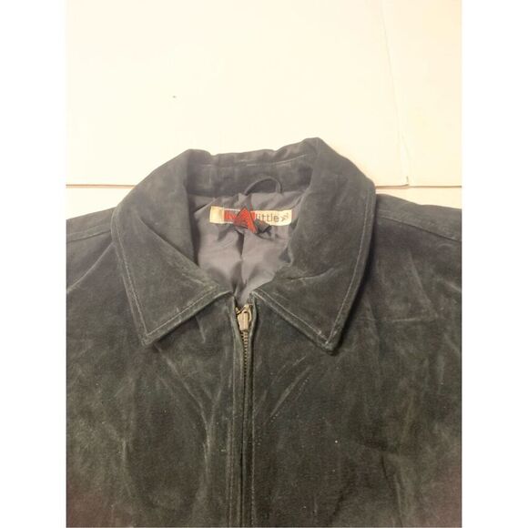 Vintage Suede Leather Sweater Jacket - Picture 4 of 7